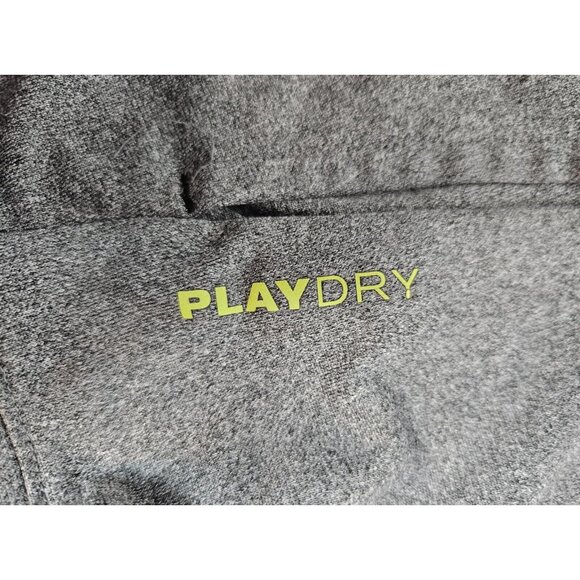 Reebok Calgary Flames NHL Center Ice PlayDry Full-Zip Hoodie Size L Gray Black - Picture 6 of 8